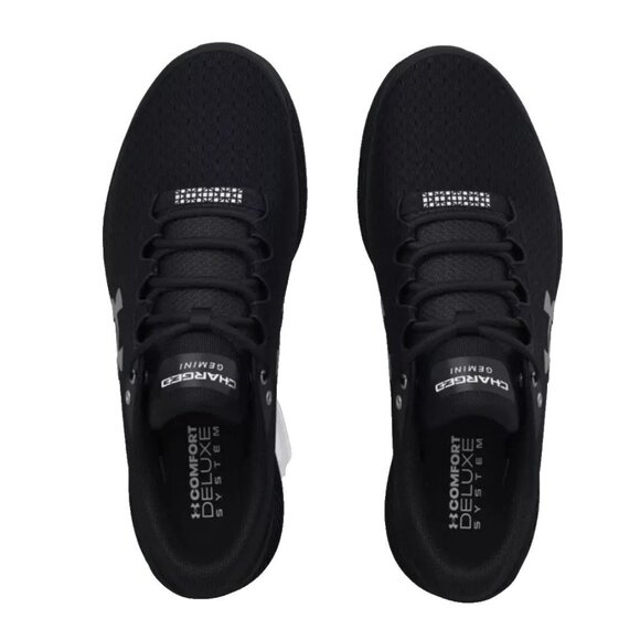 Under Armour Mens Charged Gemini 2020 NM Shoes Black Brand New Size 9.5 - Picture 2 of 7